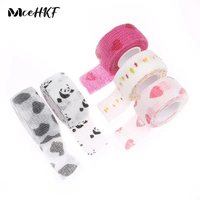 

1 рулон, медицинская эластичная лента для суставов колена с принтом