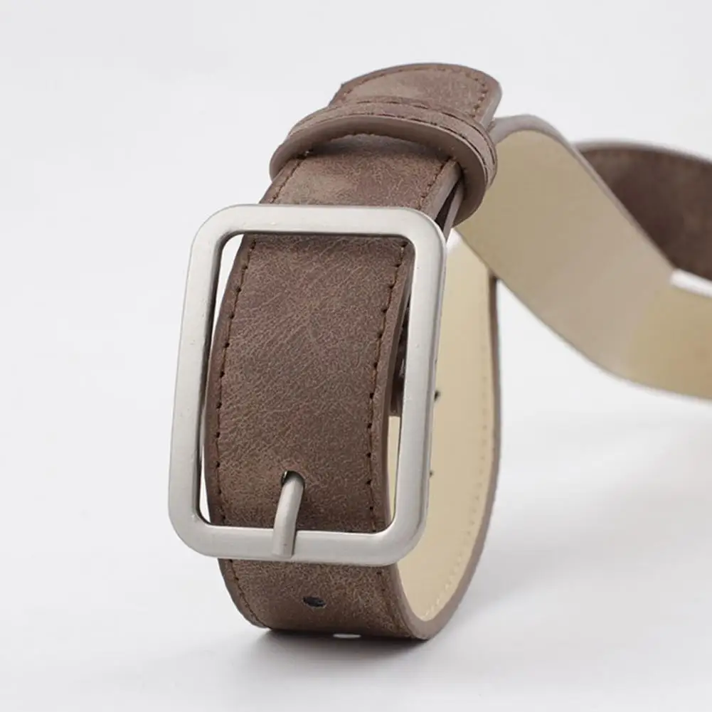 

Accessory Delicate Women Dress Strap Adjustable Belt Durable Jeans Belt Prepunched for Gift