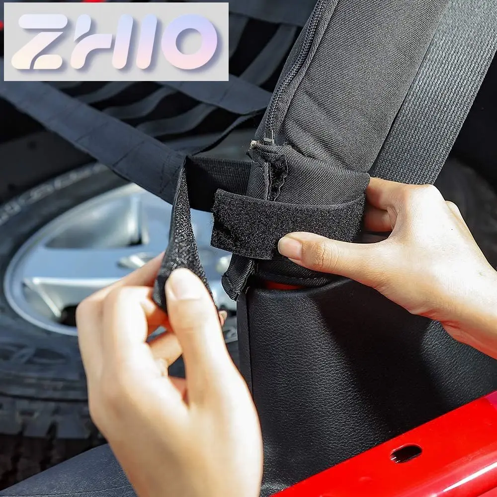 Фото Сетка-органайзер FIT Mesh для багажника на крышу, для Jeep Wrangler YJ TJ JK JL и Gladiator JT 1987-2023 годов выпуска №4