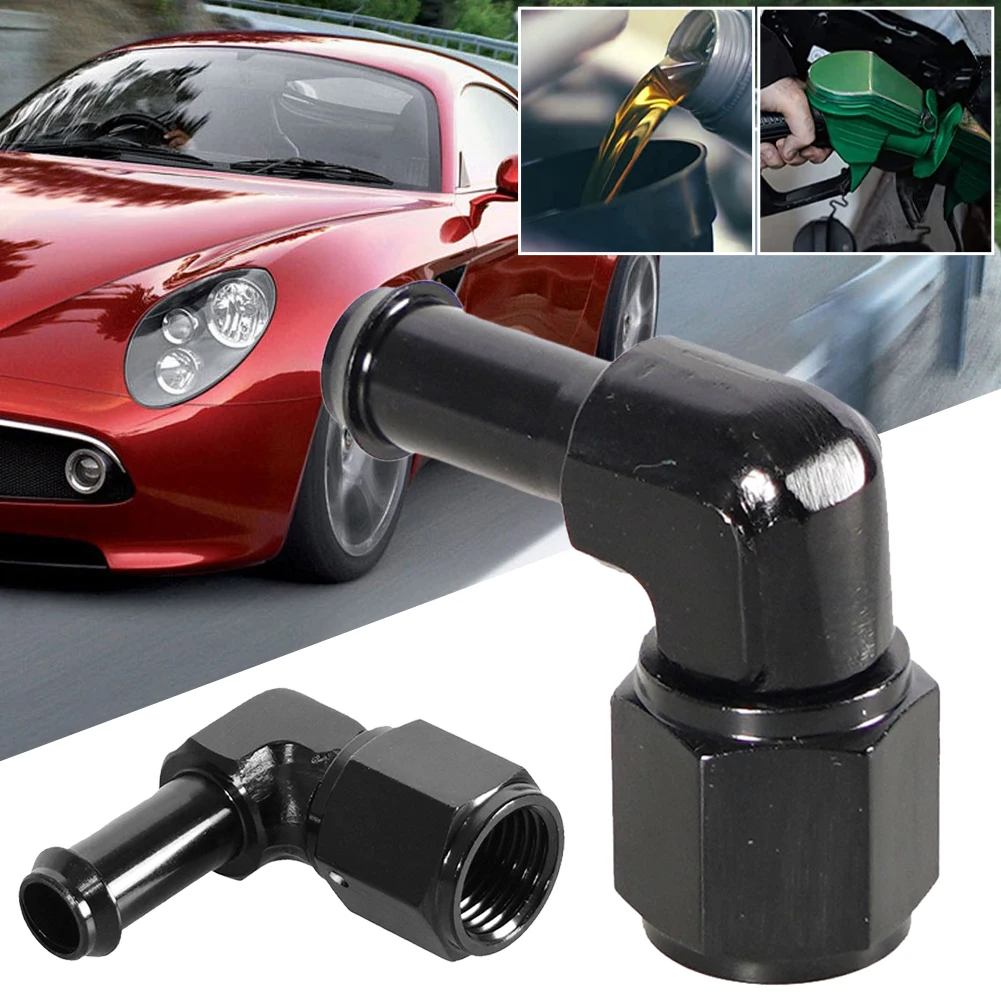 

Car Modified Oil Cooling Joint AN6 Female Thread 90 degrees Hose Barb Fuel Fitting Adapter Fuel Oil Pipe Connector Hose Adapter