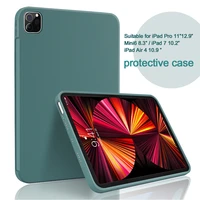 original liquid silicone ipad case for 2020 2021 ipad pro 11 12 9 inch cover for 2021 ipad mini6 case for 2020 air 4 10 9 case