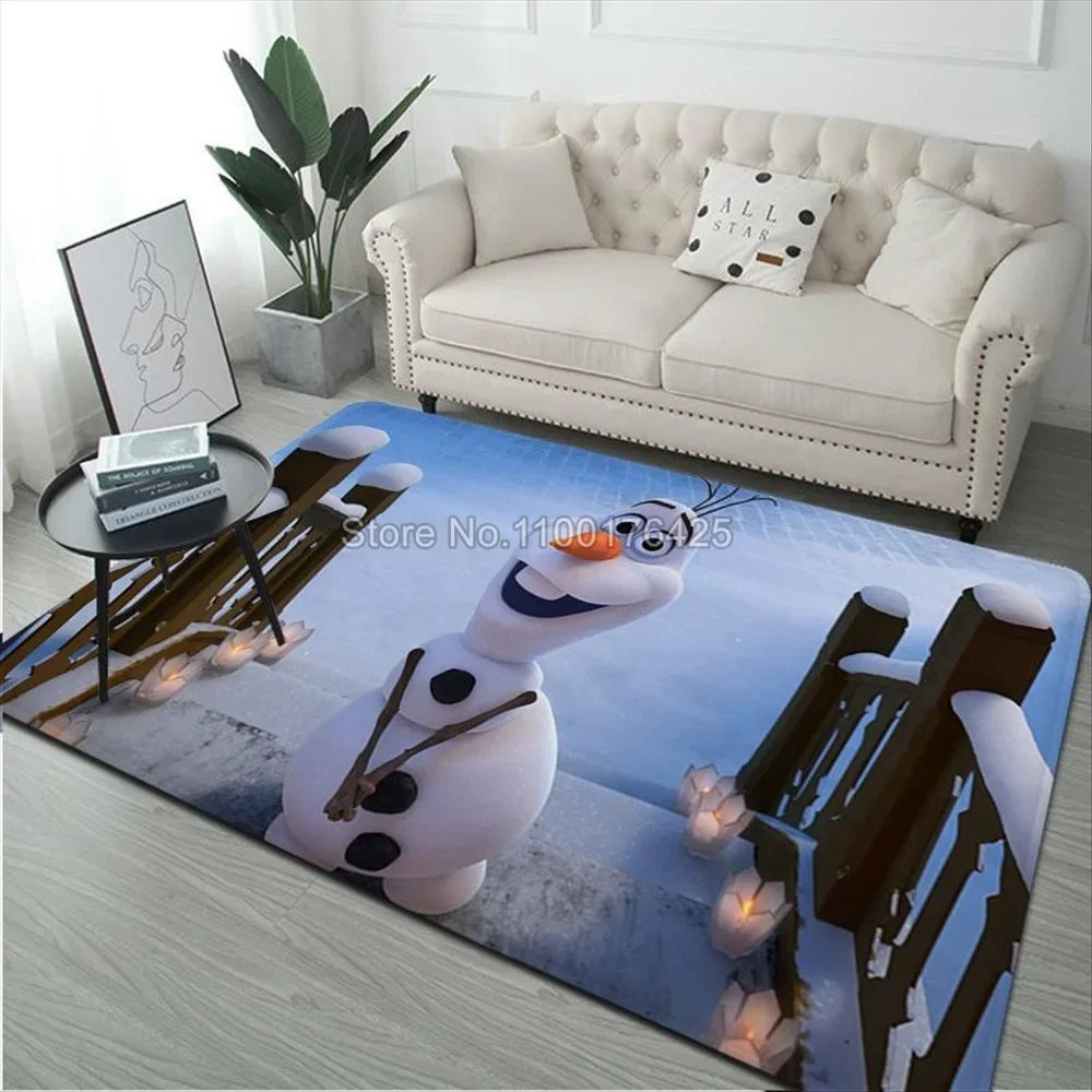 Напольный коврик с милым снеговиком Orlov из мультфильма украшение для ванной