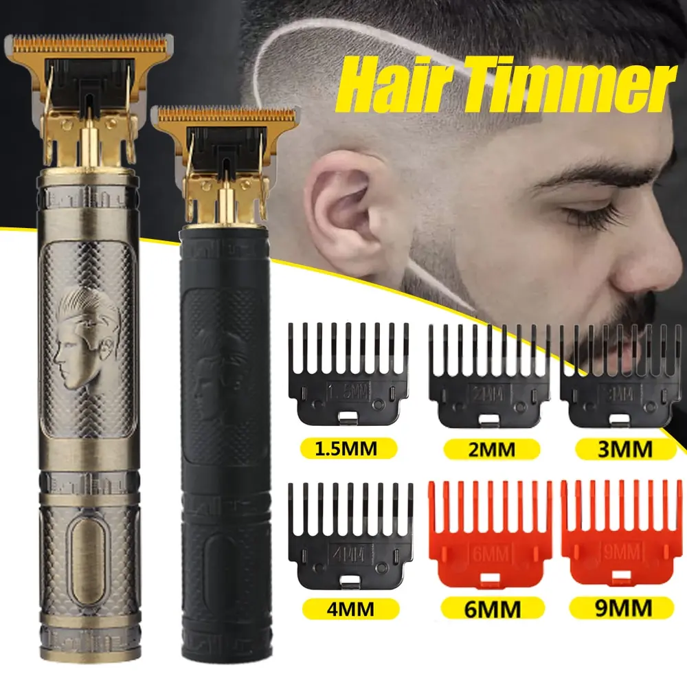 Машинка для стрижки волос с выгравированным режимом зарядки