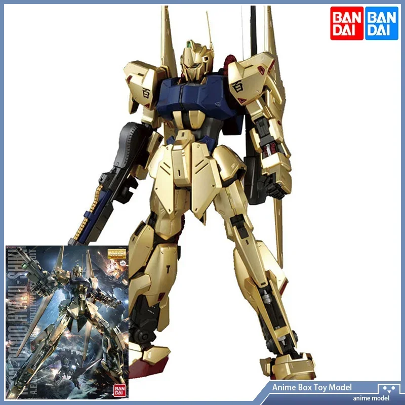 Оригинальный товар Gundam Bandai MG 1/100 MSN-00100 2 0 HYANKU-SHIKI Assembly Action Mech