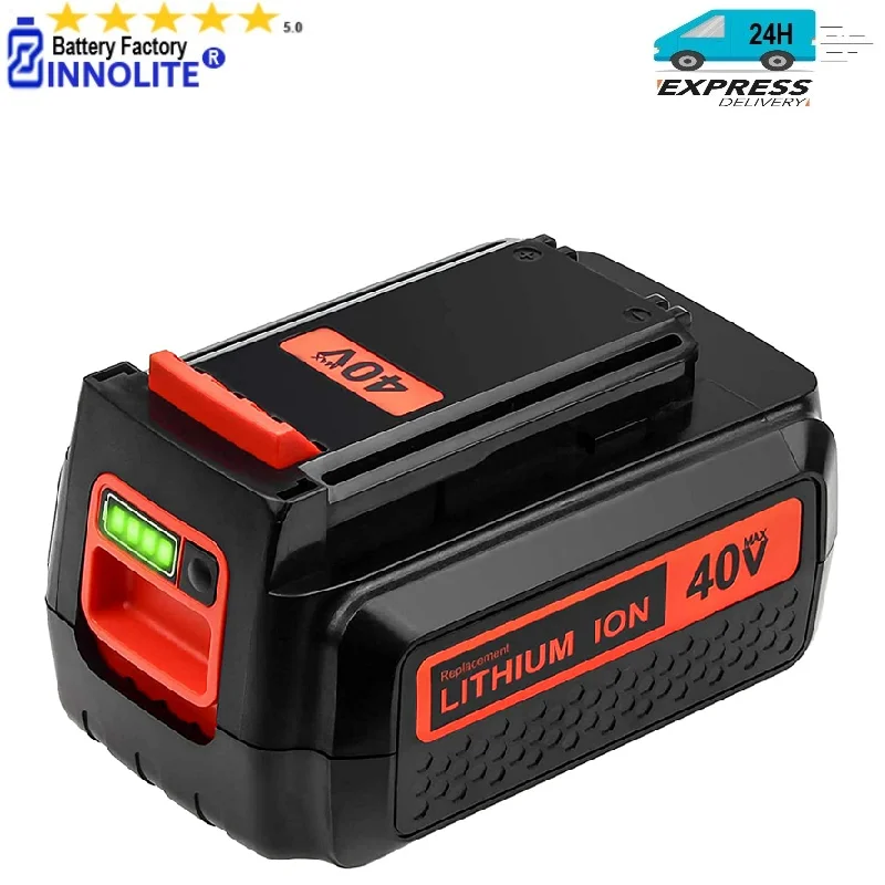 

For Black & Decker 36V/40V Li-ion Battery Rechargeable Power Tool Battery LBXR36 BL2036 LBX2040 LST136 LST420 LST220