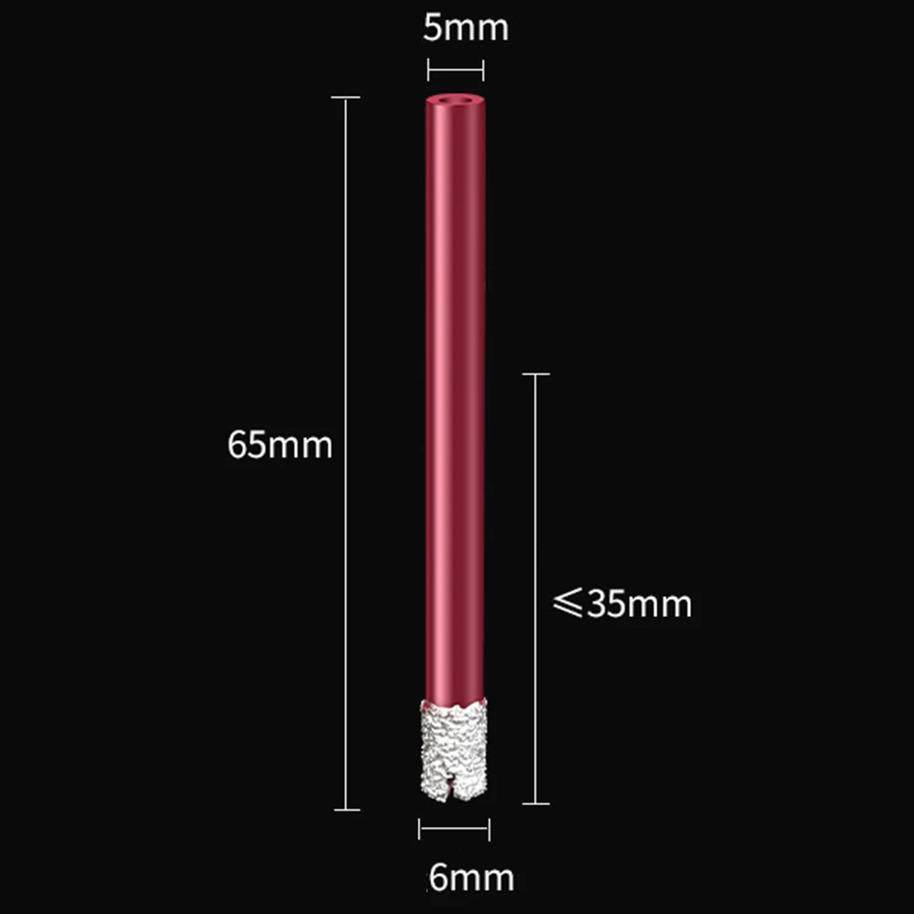 

Dry Drill Bit Diamond Drills 30 Mm-65 Mm 6/8/10/12/14mm Clinker Brick Slips Plastic Red Angle Grinder Marble Vitrified Tiles