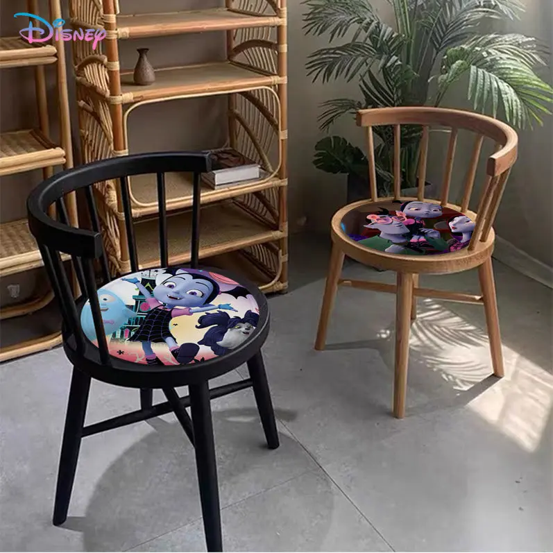 

Disney Vampirina Cushion Mat Round Seat Cushion Office Dining Stool Pad Sponge Sofa Mat Non-Slip Chair Cushions