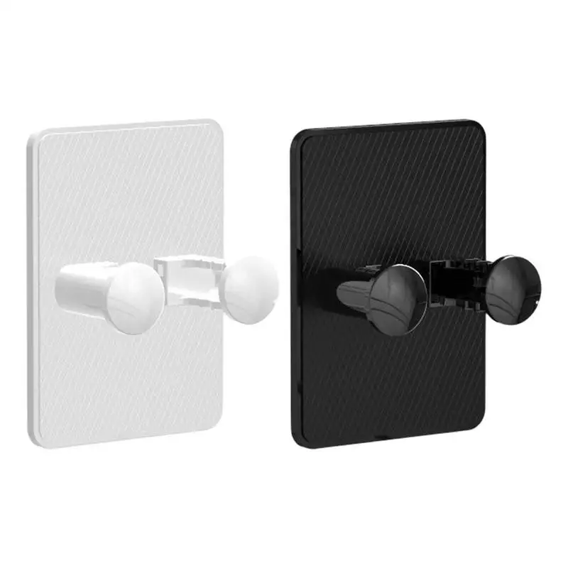 Holder Wall Mount Waterproof Transparent Sticky Hooks Kitchen Bathroom Hanger For Cord Cable
