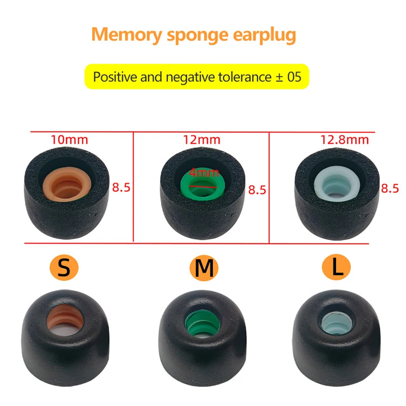 Hot sale 1pair Ear Tips For WF-1000XM4 Soft Silicone Protective Earbuds Anti-allergic Ear Plugs Avoid Falling Off Ear Pads Cover