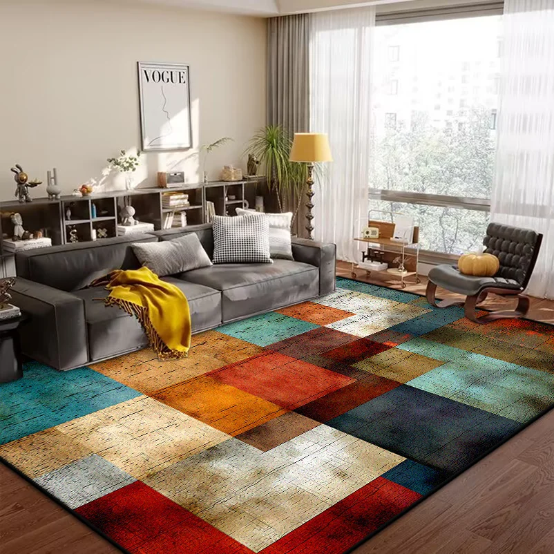 

Геометрический абстрактный ковёр из полиэстера 200x300