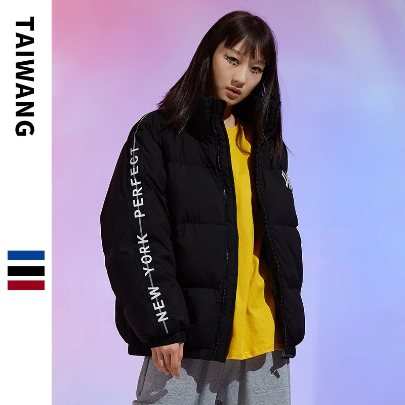 2022 Harajuku Men's Parkas Warm Thicken Fashion Coat Oversize Winter Casual Jacket Male Streetwear Hip Hop Coat Woman Parkas