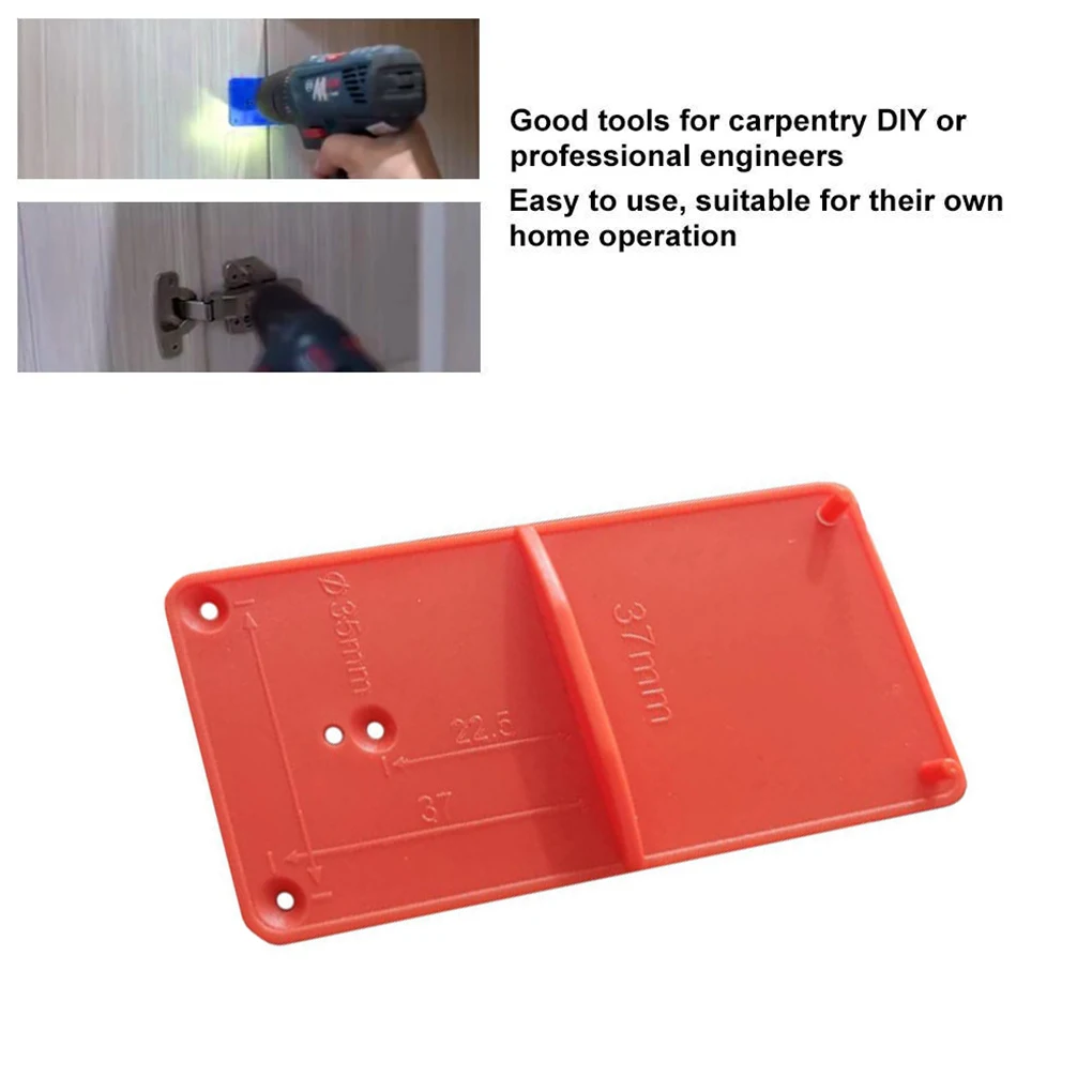 

Направляющая для петель, прочный мини-локатор для отверстий, удобный в использовании локатор для перфорации, ручной инструмент для сверлен...