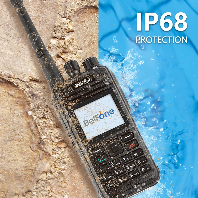 BelFone Communications VHF UHF Двусторонняя радиостанция AES256 Совместимая рация для продажи