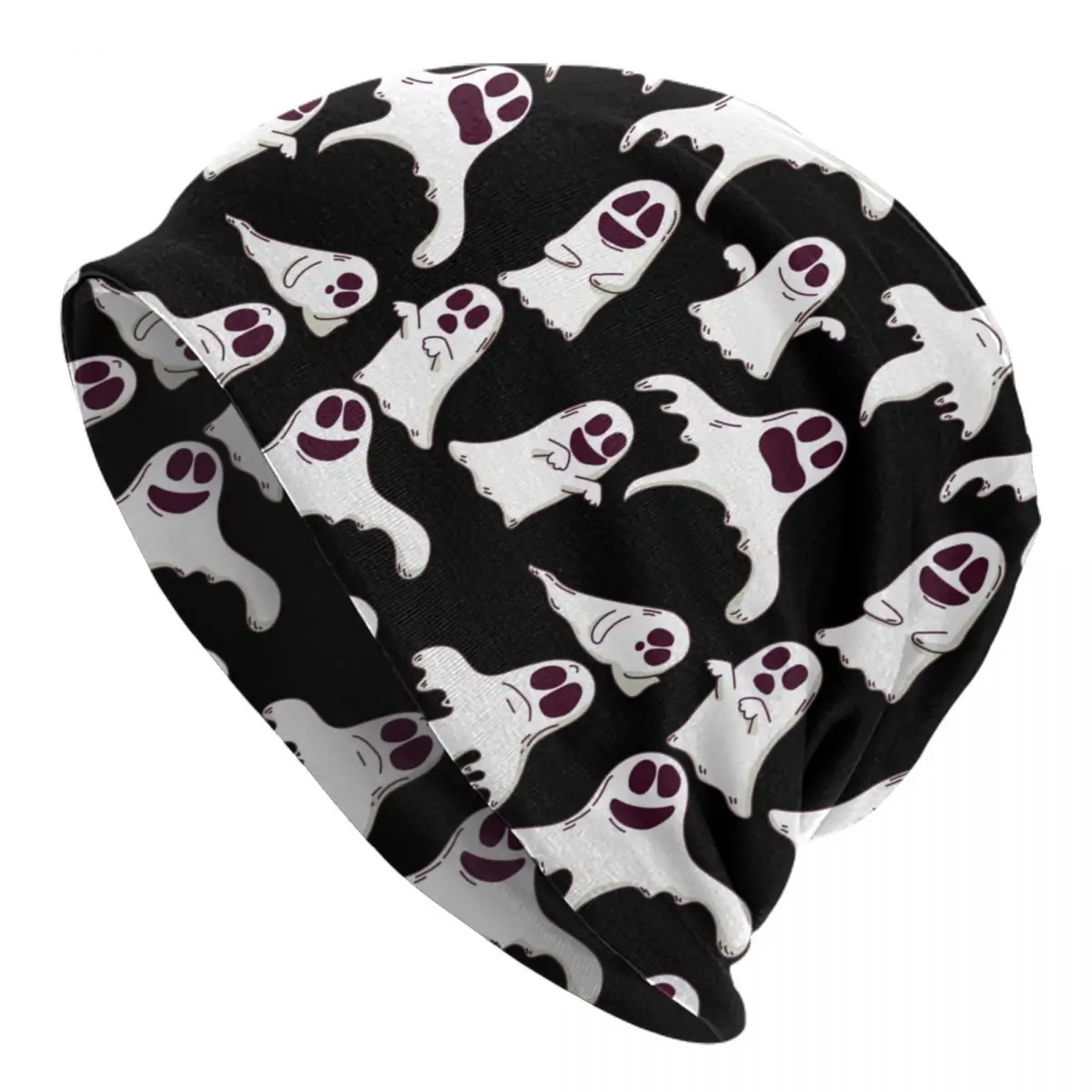 

Scary Creepy Cute Halloween Ghost Party Pack Skullies Beanies Hat Fashion Men Women Ski Caps Warm Dual-use Bonnet