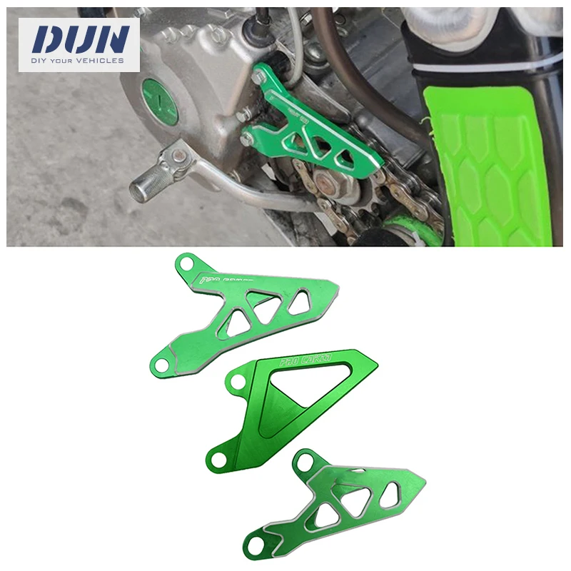 Крышка для маленькой цепи колеса для Kawasaki KX250F KX450F KLX250 KLX250EX KLX250SR D-TRACKER универсальные детали Крышка для маленькой цепи колеса для Kawasaki KX250F KX450F KLX250 KLX250EX KLX250SR D-TRACKER универсальные детали