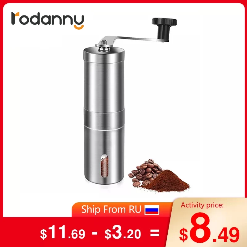 

Rodanny Upgrade Chestnut C2 Manual Coffee Grinder Portable Handheld High Quality Handmade Coffee Machine