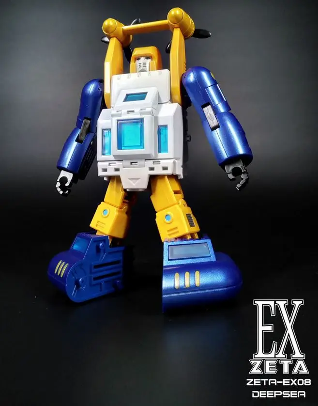 

Новая игрушка-трансформер Zeta toys ZETA-EX08 Deepsea