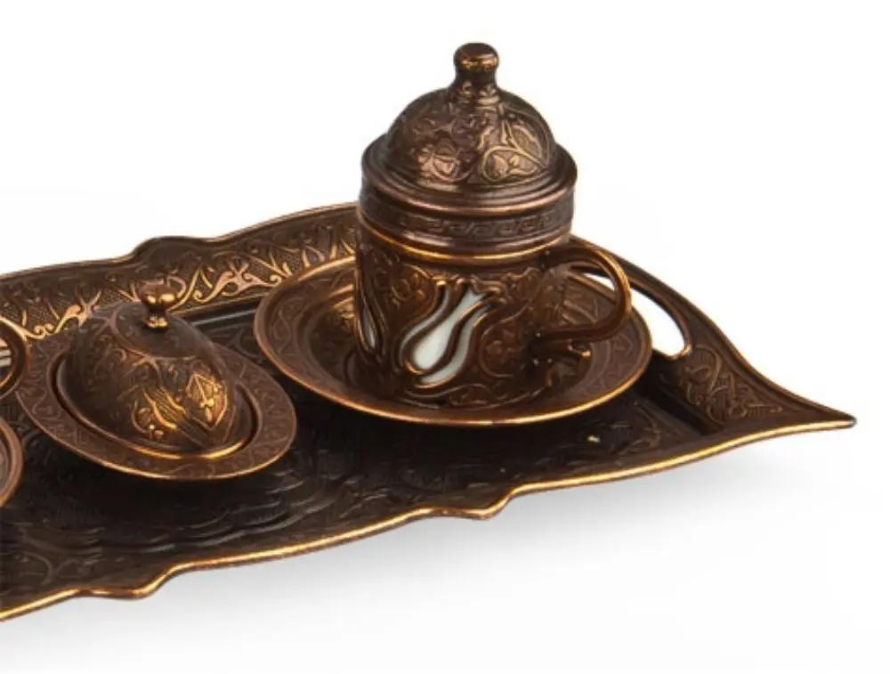 

Ottoman Motif 2 li Turkish coffee Set