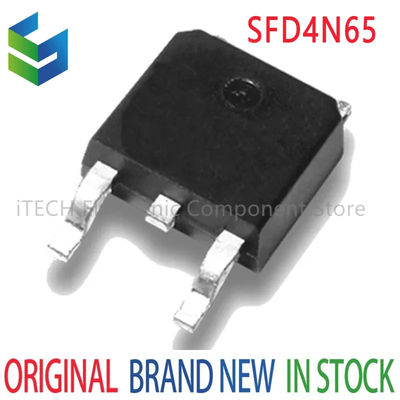 

10pcs/lot SFD4N65 4N65 TO-252 650V 4A 100% NEW