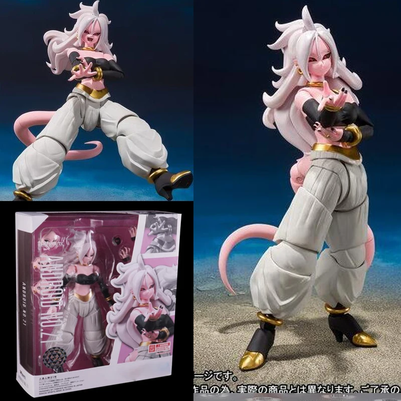

SHFiguarts Dragon ball Z Android No. 21 Female Buu Dragonball Articulated Action Figures Collectable Model Toys