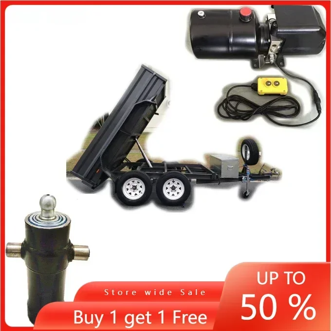 Гидравлическая подъемная система сброса прицепа поршневой шток гидравлический