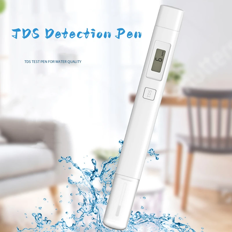 

LCD Digital TDS Water Quality TDS EC Tester Portable Detection Water Purity Salinity Testing Pen For Aquarium Pool Accessories