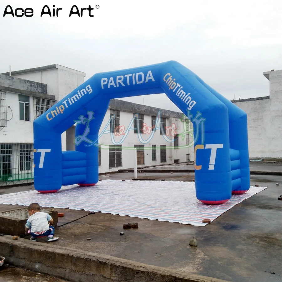 

6mW x 3.8mH or Custom Inflatable Arch Entrance Inflatable Archway Start Finish Line Racing Arch for Event Sports Gate