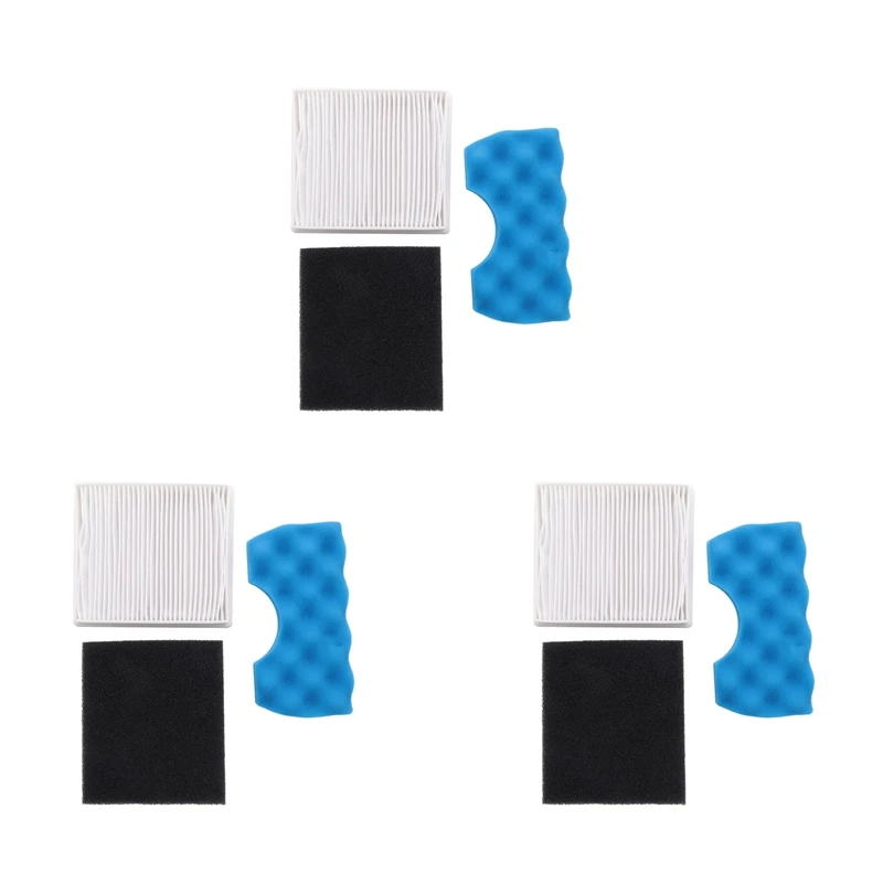 

Запчасти для пылесоса Pvacuum 3 комплекта/18 шт., Фильтры Hepa для двигателя пыли для Samsung, детали для очистки, серия SC43, SC44, SC45