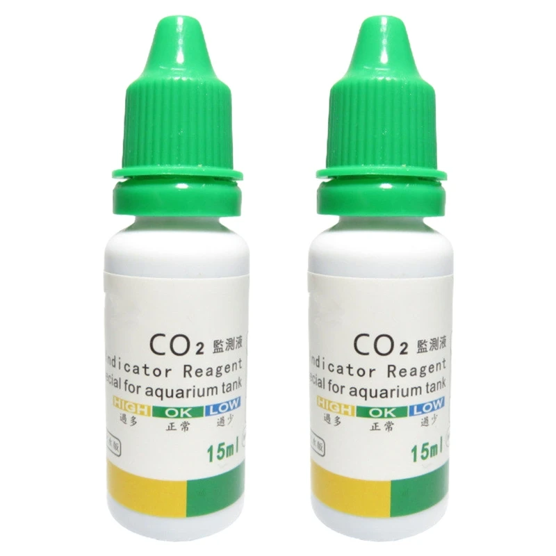 

Solution of Co2 Indicator for Aquarium Tanks 0.5 OZ Reagent Solution Convenient to Detect Concentration of CO2 Drop Shipping