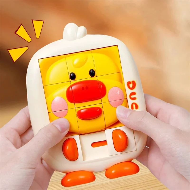3D мультяшные животные Huarong Road Slide игры-головоломки детская настольная игра