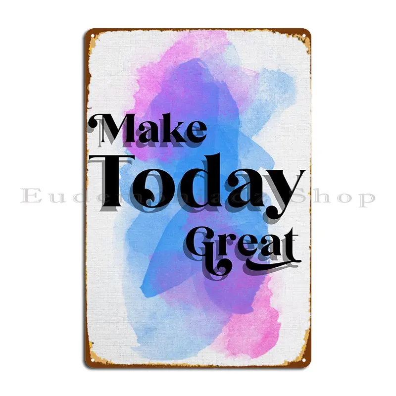 

Make Today отличные металлические знаки гостиная ржавая гостиная персонализированный кинотеатр жестяной плакат