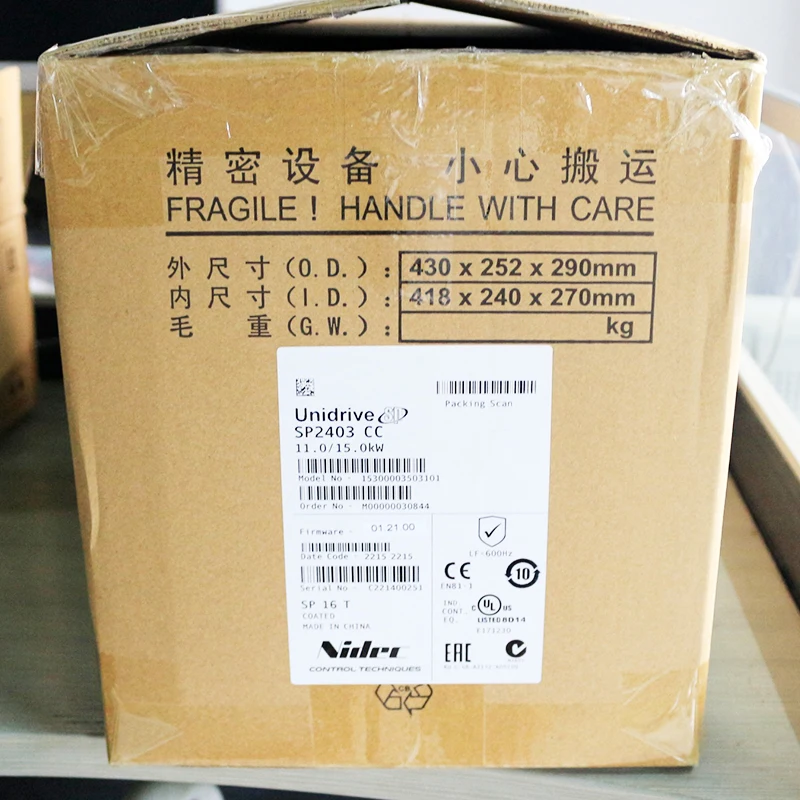 Американский инвертор SP2403 Emerson CT модуль связи 1 кВт привод переменного тока новый