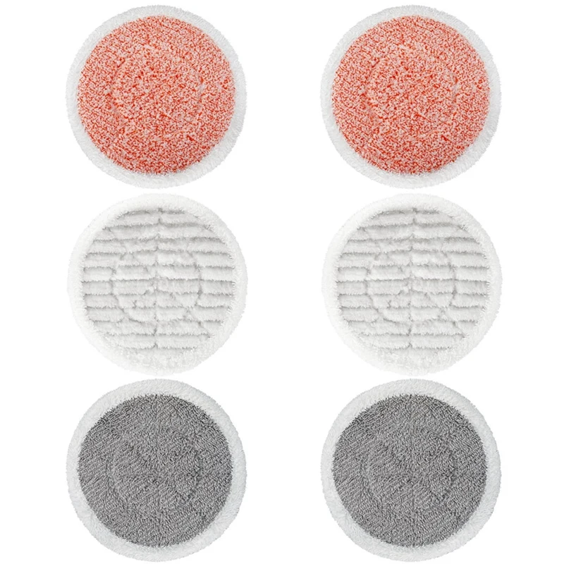 

Replacement Steam Mop Pads For Shark S7001 T2 T21 S6002UK Steam Mop, Reusable Steam & Scrub All-In-One Cleaning Pads