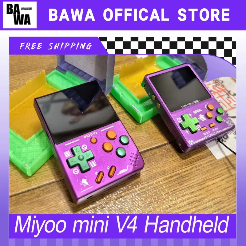 Портативная игровая консоль Miyoo mini V4 экран 2 8 дюйма портативный