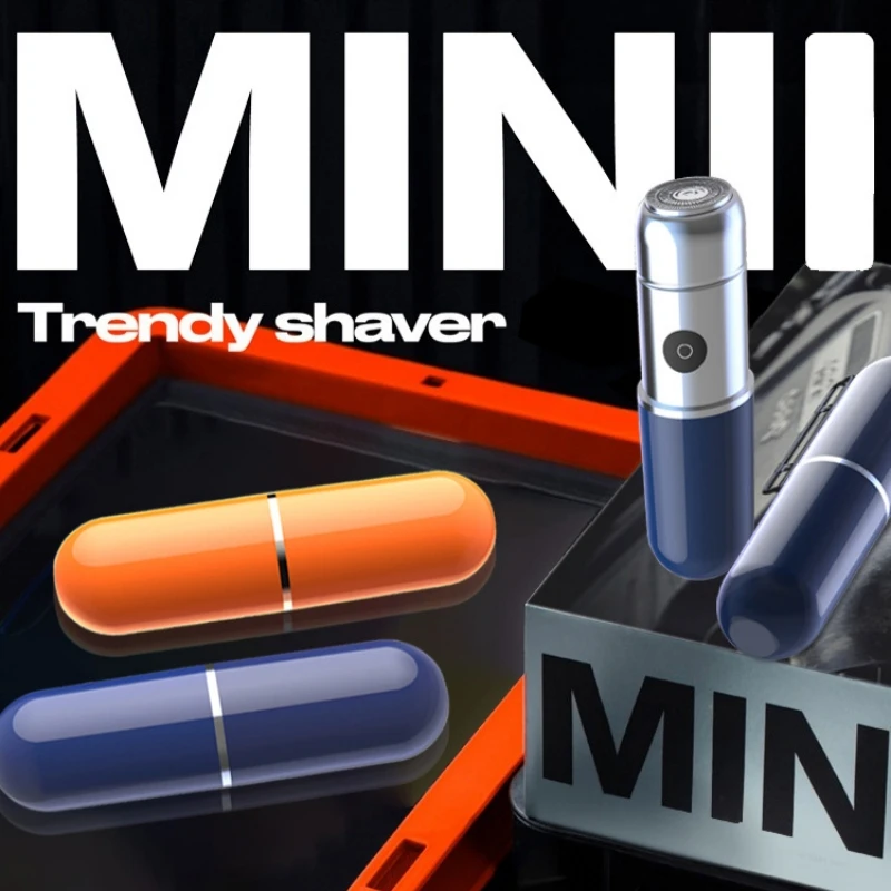 

Новая мини-бритва с USB-зарядкой, портативная электрическая бритва для воды, модные мужские электрические бритвы