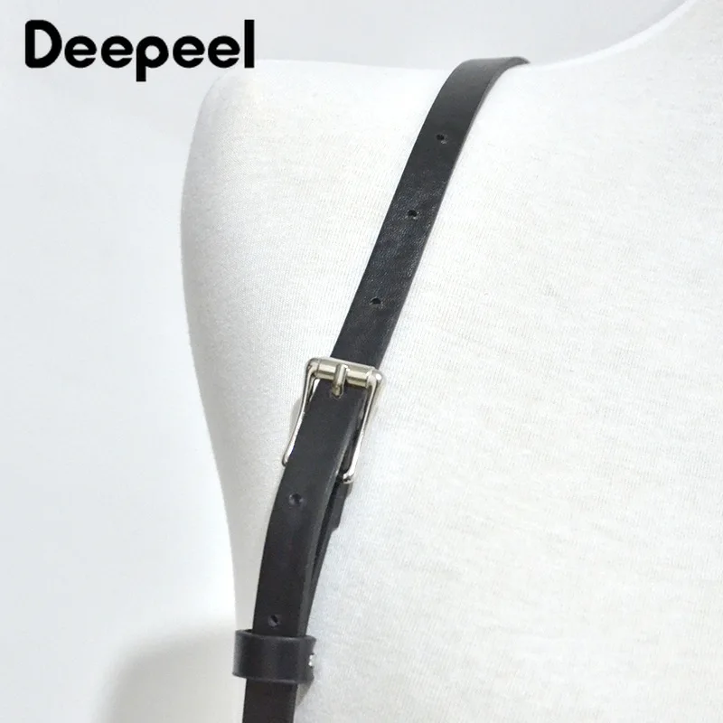 Deepeel 1 шт. модные кожаные подтяжки ремни Готический стиль женские декоративный