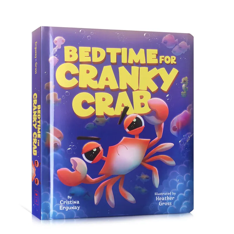 

Bedtime for Cranky Crab Scholastic Children's English Enlightenment Cognitive Picture Book