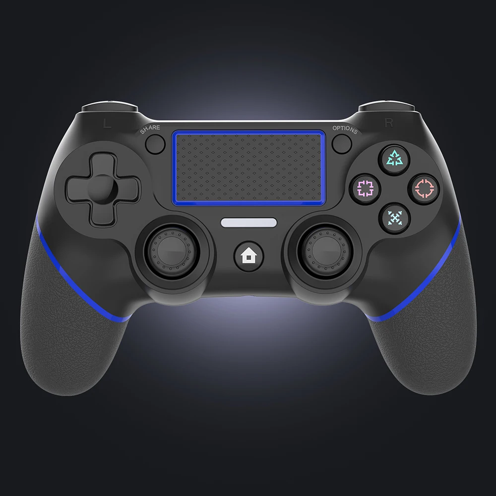 

Беспроводной Bluetooth-геймпад для PS4/PS4 Slim/PS4 Pro, с вибрационным джойстиком Motion Motors