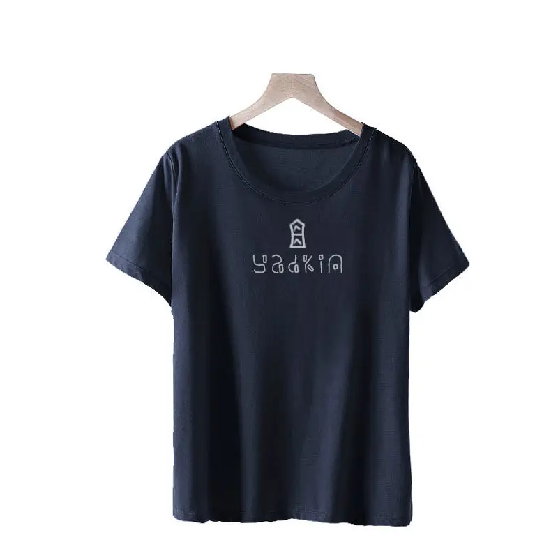 

2022 Classic Summer High Quality Leisure Soft Breathable Short Sleeve Women's T-shirt