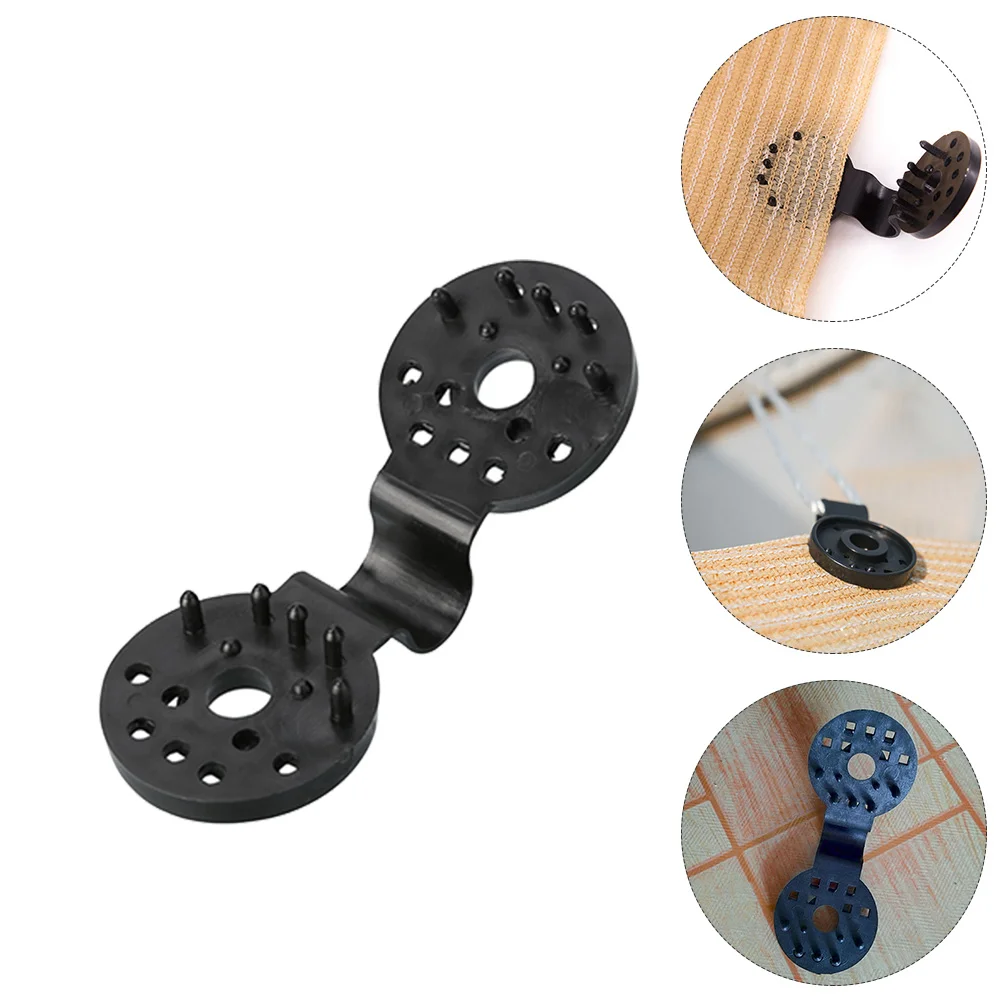 

20 Pcs Shade Cloth Clamps Sunshade Net Clips Gardening Accessories Snap Fabric Greenhouse Anti Bird Netting