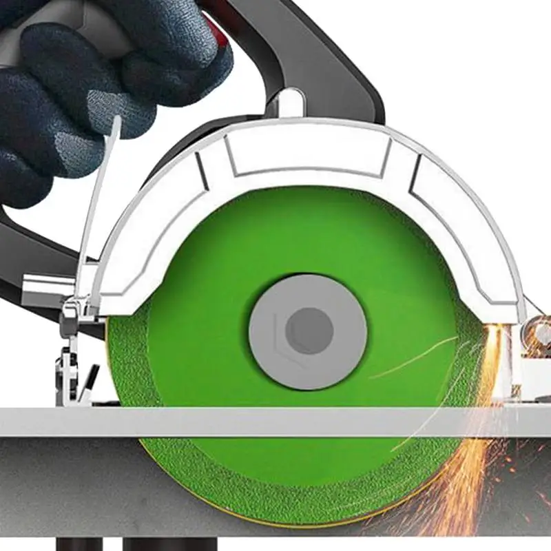 

Masonry Cutting Wheel Diamond Glass Super Fine Glass Tile Blade 3.94 Inch Arbor 1mm Rim Height Wet Cutting Circular Saw Blades