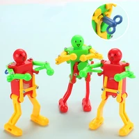 2pc clockwork wind up dancing robot toy for baby kids twisted ass dancing on the chain developmental gift puzzle great toys