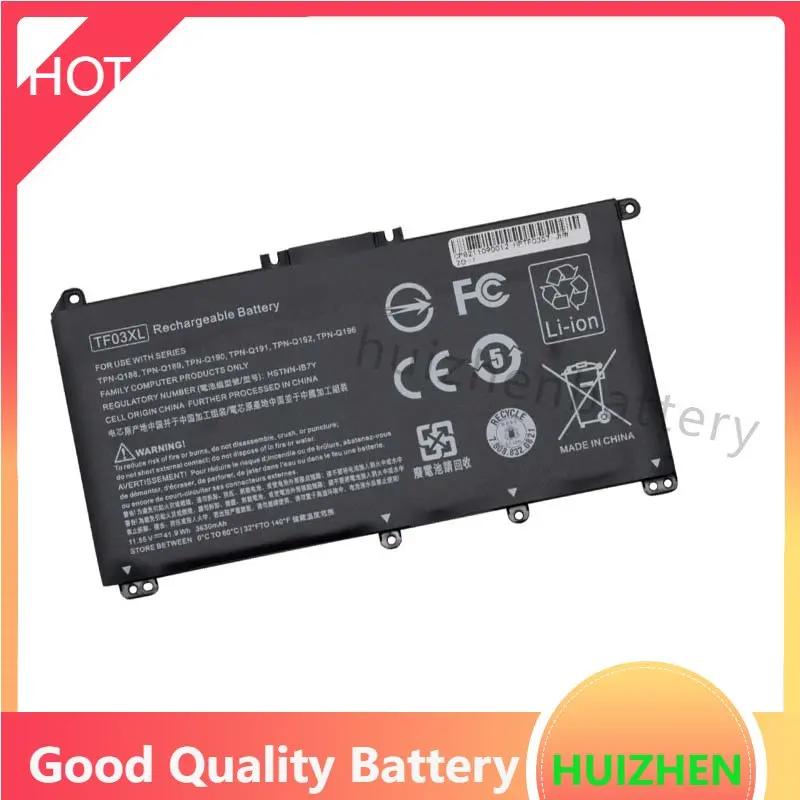 

Новый ноутбук Батарея для HP 14 15 TPN-C131 Q188 Q189 Q190Q191 TF03XL HT03XL