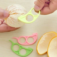 cute safe durable orange plastic easy slicer peeler remover opener kitchen accessories knife cooking tool kitchen gadget tool
