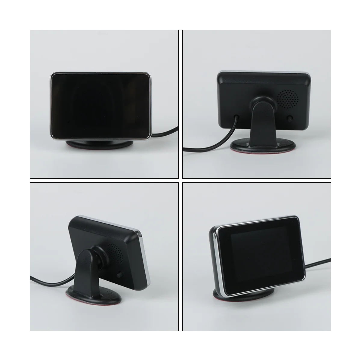 

Car Parking Sensors 8Pcs Set Parking Distance Control Buzzer Alarm System LED Display Reverse Auto Radar Monitor B