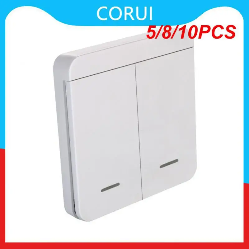 

5/8/10PCS Remote Control Random Paste Smart Home Remote Wall Switch 433 Mhz Wireless Remote Control Intelligent Switch