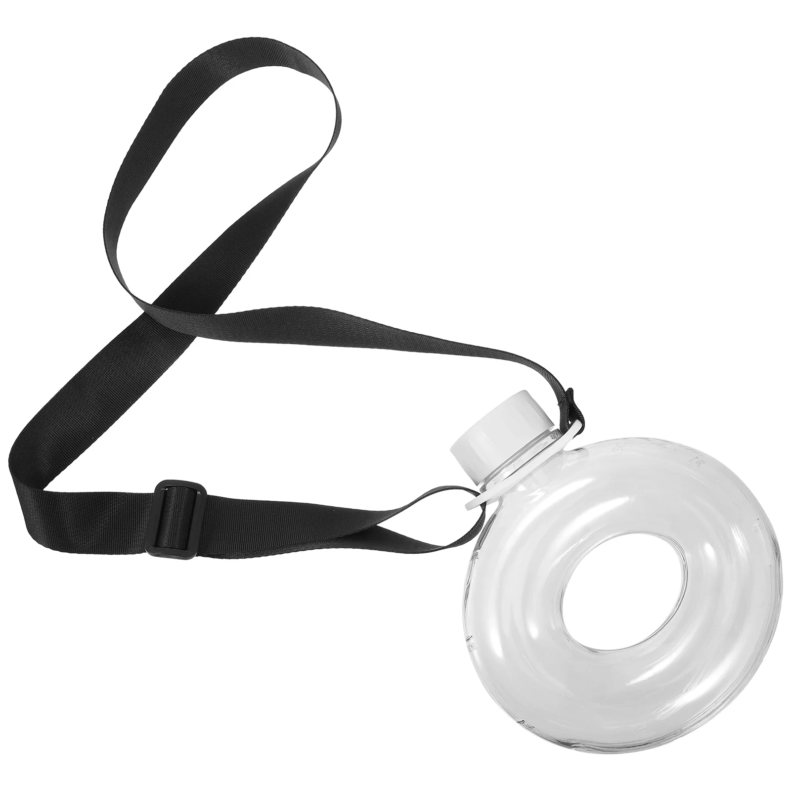 

Donut Water Bottle Transparent Doughnut Kettle Gym Travel Aesthetic Bottles Girls Outdoor Flask