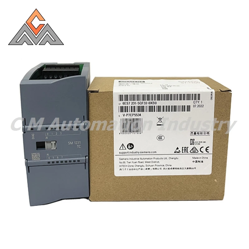Оригинальный Новый аналоговый входной модуль Siemens PLC SIMATIC S7 1200 6ES7231-5PF32-0XB0