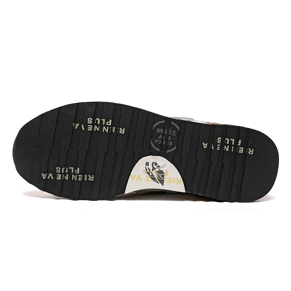 PREMIATA/мужские легкие роскошные дышащие кроссовки в стиле ретро с бархатной сеткой