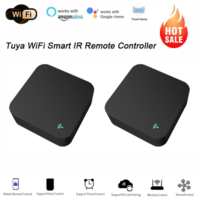 

S06 Tuya WiFi Smart Mini Controller IR Remote Smart Home IFTTT Smart Life Controller Compatible With Alexa Google Assistant